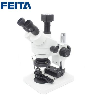 FTSM-45T1 Optical Instrument Digital Electronic LED Illumination Stereo Zoom Eyepiece Microscope